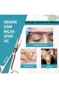 قیچی آرایشگری ترزی برای کوتاهی مو و اصلاح سبیل و ریش
