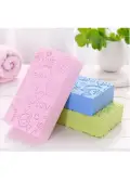 اسفنج دوش بدن جادویی برای لایه‌برداری و ماساژ بدن