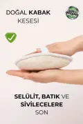 لیف کدو تنبل ۱۰۰% طبیعی ضد سلولیت و موهای زیرپوستی