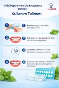باندهای سفیدکننده دندان نعناعی 7x2 نوار - استفاده در 30 دقیقه، دوستدار مینای دندان