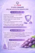نوارهای سفیدکننده دندان انگور 7x2 - استفاده در 30 دقیقه، دوستدار مینا