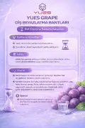 نوارهای سفیدکننده دندان انگور 7x2 - استفاده در 30 دقیقه، دوستدار مینا