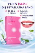 نوار سفیدکننده دندان PAP+ 28 نوار 14 بار مصرف 30 دقیقه‌ای