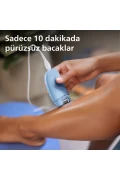 دستگاه اپیلاسیون پا 2000 سری BRE228/05، با کابل، قابل شستشو، آبی
