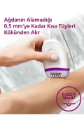اپیلاتور کابلی BRE225/05، مناسب برای پا، دارای 2 تنظیم سرعت، سری قابل شستشو