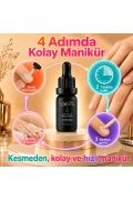 پاک کننده حرفه‌ای پوست ناخن 10ml، نرم کننده سریع کاتیکول بدون نیاز به برش، پاک کننده حرفه‌ای پوست ناخن برای مانیکور و پدیکور