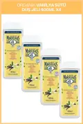 ژل دوش شیر وانیل ارگانیک ۴۰۰ میلی لیتر x4