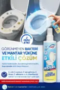 اسپری ضدعفونی‌کننده سریع و مؤثر تمیزکننده کلاهک توالت بدون الکل 200ml