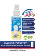 اسپری ضدعفونی کننده و تمیزکننده کلازت WC - اسپری تمیزکننده درپوش توالت و شیر فلاش 100ml
