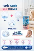 اسپری ضدعفونی کننده نوزاد بدون الکل سایز سفر 100ml x3 هیپوکلروزی خالص اسپری بهداشت مدرسه برای بچه‌ها
