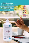 ACTOHAND® IPA 1 لیتر | ضدعفونی‌کننده دست و پوست - الکل ایزوپروپیل 75 % (v/v) = (70,6 گرم)