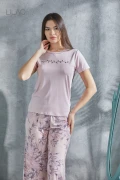 ست کاپری %100 ویسکوز با طرح گل