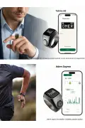 حلقه هوشمند J03 Pro حلقه ذکر تیتانیوم رنگ خاکستری