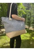 کیف ساحلی زنانه با دسته نرم