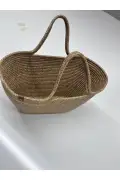 کیف ساحلی، دسته کوتاه حصیری