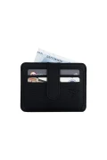 کیف کارت چرمی سیاه شلبی