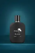 ست کیف پول کلاسیک مردانه با جعبه، کمربند، کارت‌خوان و عطر مشکی