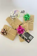 کیف پول اتوماتیک کشویی سیاه آدلینا یونیسکس (7CMX10CM)