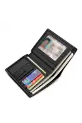 کیف پول مردانه چرم طبیعی ایتالیایی مدل فیورنتسه 347 - جا کارتی مردانه