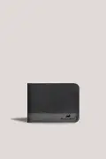 کیف پول مردانه اورجینال مشکی اسپرت و شیک با پارچه چرم در جعبه 70-021