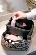 کیف آرایشی تقسیم‌بندی شده مسافرتی سازمان‌دهنده