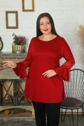 تُنیک قرمز بزرگ زنانه