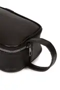 کیف دستی اصلاح مردانه چرم وگان مشکی