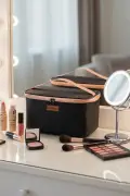 کیف آرایش و سفر بزرگ حرفه‌ای - چمدان و سازمان‌دهنده حمام ضد آب