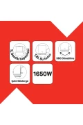 چای‌ساز فلکس بولد FL301، 1650 وات، ظرفیت 1 لیتر، مشکی