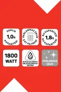 چای‌ساز AR3129 دمیند 1800 وات، ظرفیت 1 لیتر، استیل