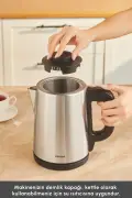 چای ساز استیل ۲ در ۱ کاراچا مدل تی بریک مشکی