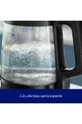 چای‌ساز سری 5000، 2.2 لیتر، 1900 وات، آماده‌سازی چای و آب‌مغذی، HD7360/00