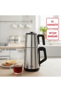 چای‌ساز 1650 وات با بدنه استیل ضد زنگ مگیک تی ایکس ال - اینوکس