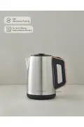 چای‌ساز و کتری استیل CMK 6010 سیاه-مس