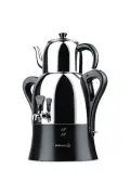 چای‌کلیک قوری استیل مشکی A341-04