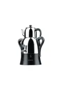 چای‌کلیک قوری استیل مشکی A341-04