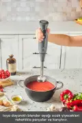 ربات آشپزخانه چندمنظوره پرو مالتی مکس ۶ در ۱ رنگ خاکستری فضایی ۲۰۰۰ وات