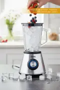 مخلوط کن توربو SHB-7520 – 400 وات، 1.5 لیتر، با مخزن شفاف، 6 تیغه برای یخ‌شکن و اسموتی