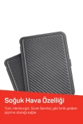 گریل و توست‌ساز 1800 وات آر2007 سلطان با ظرفیت 4 تکه، بدنه با قابلیت باز شدن 180 درجه، قرمز