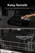 دستگاه توست و گریل دیجیتال 2000 وات TTM-10