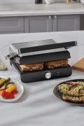 دستگاه توست و گریل با بدنه چدنی ۴ تکه گریلینت ۱۳۴۹H Inox ۲۰۰۰W