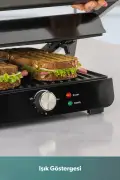 دستگاه توست و گریل با بدنه چدنی ۴ تکه گریلینت ۱۳۴۹H Inox ۲۰۰۰W