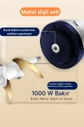 چرخ گوشت و سبزی خردکن Instantchopper 1000 PRO – 2.3 لیتر با مخزن چوبی و فولادی + 1.2 لیتر مخزن