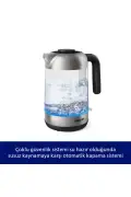 مدل 5000، 2200 وات، کتری آب شیشه‌ای، دارای ویژگی خاموشی خودکار، HD9339/80