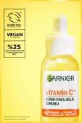 سرم صورت ویتامین C+ فوق درخشان 30ML (نیاسینامید، اسید سالیسیلیک، ملسیل) سرم روشن کننده