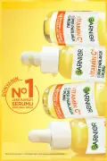 سرم صورت ویتامین C+ فوق درخشان 30ML (نیاسینامید، اسید سالیسیلیک، ملسیل) سرم روشن کننده