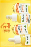 سرم صورت ویتامین C+ فوق درخشان 30ML (نیاسینامید، اسید سالیسیلیک، ملسیل) سرم روشن کننده