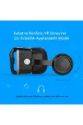 عینک واقعیت مجازی با هدفون برای فیلم‌های 3D و بازی‌های ویدیویی، سازگار با تمام تلفن‌ها - VR-box