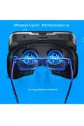 عینک واقعیت مجازی با هدفون برای فیلم‌های 3D و بازی‌های ویدیویی، سازگار با تمام تلفن‌ها - VR-box