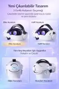 بند سر سازگار با Meta Quest 2/3/3S (Elite Strap)، لوازم جانبی عینک واقعیت مجازی، دستگاه نیست.